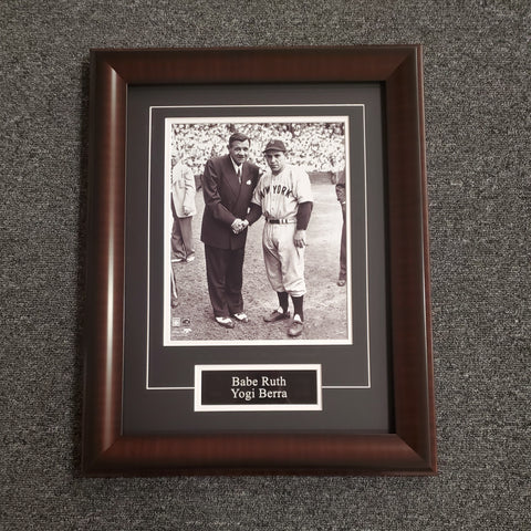 Babe Ruth & Yogi Berra Unsigned 8x10 (0511)