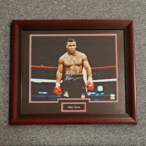 Mike Tyson Signed 16x20