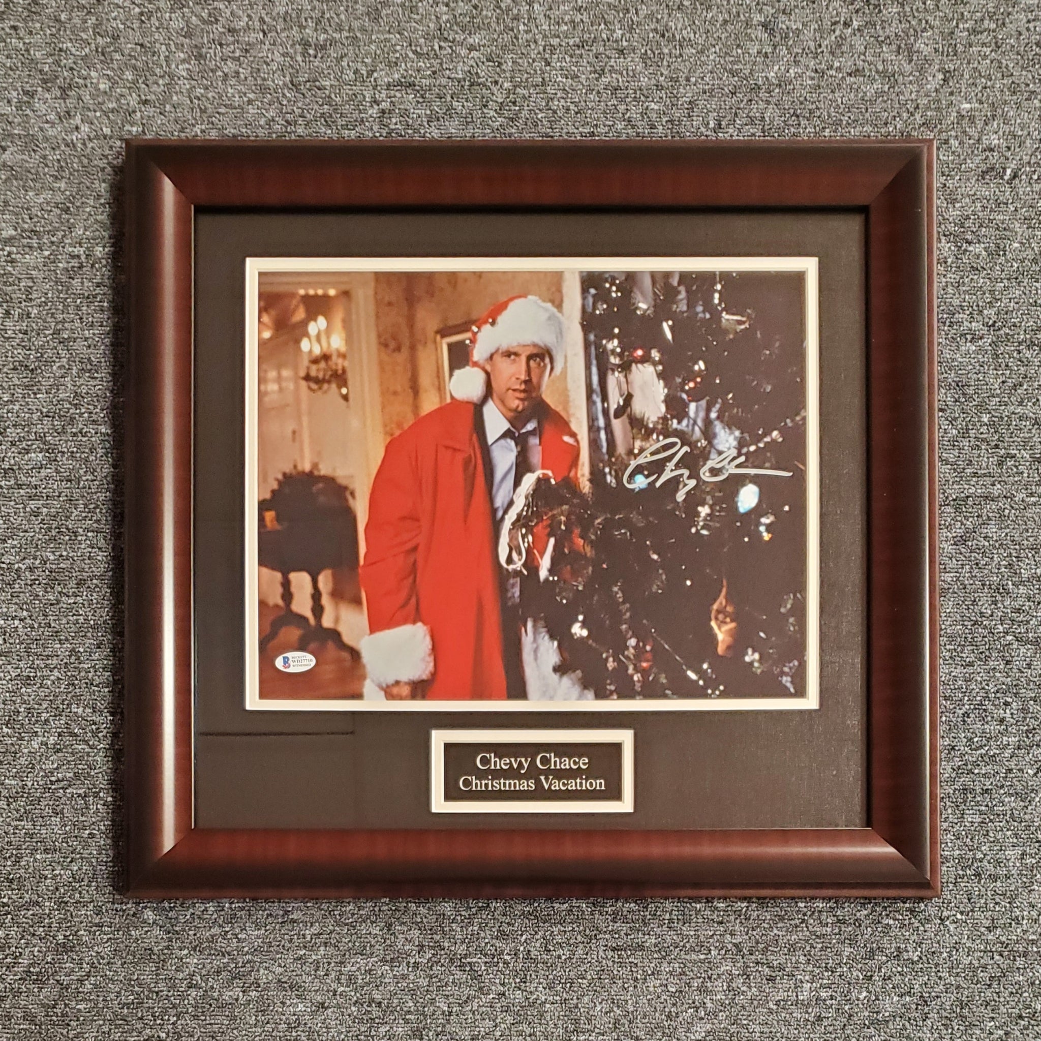 Chevy Chase "Christmas Vacation" Signed 11x14