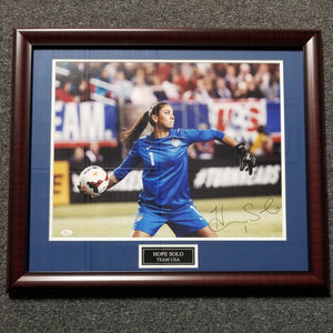 Hope Solo Signed 16x20