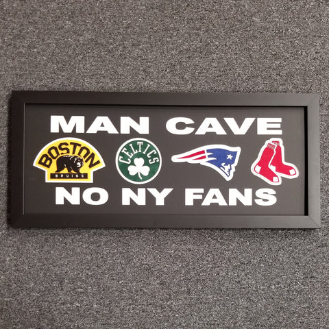 Collage - Man Cave / No NY Fans