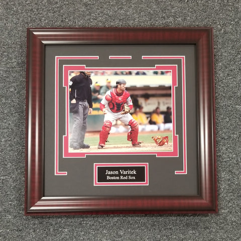 Jason Varitek Unsigned 8x10 (0429)